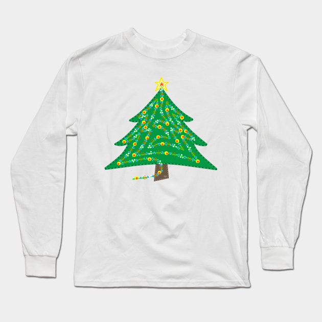 O Tannenbaum (Christmas Art) Long Sleeve T-Shirt by Bill Ressl at Center To Awaken Kindness